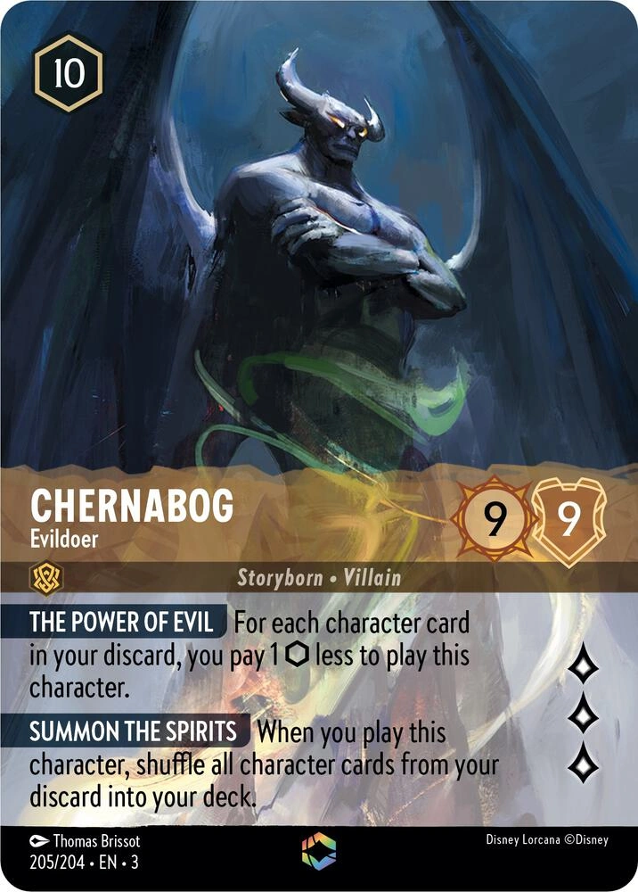 Chernabog - Evildoer (Enchanted) Holofoil