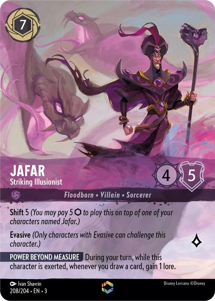 Jafar - Striking Illusionist (Enchanted) Holofoil