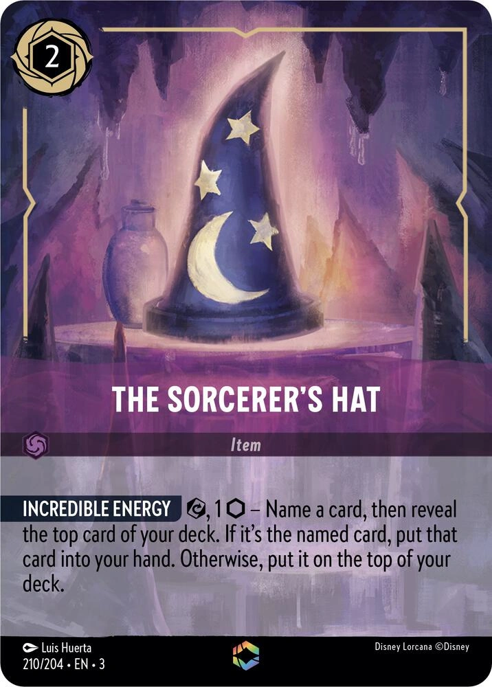 The Sorcerer's Hat (Enchanted) Holofoil