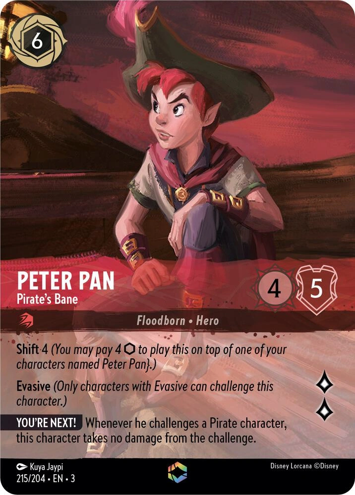 Peter Pan - Pirate's Bane (Enchanted) Holofoil
