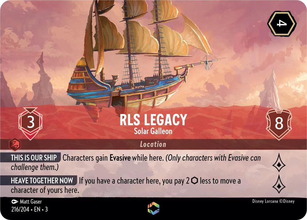 RLS Legacy - Solar Galleon (Enchanted) Holofoil
