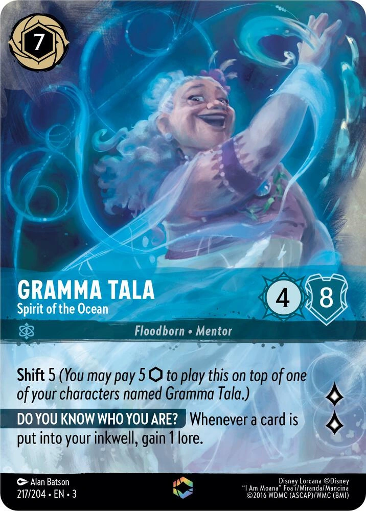 Gramma Tala - Spirit of the Ocean (Enchanted) Holofoil