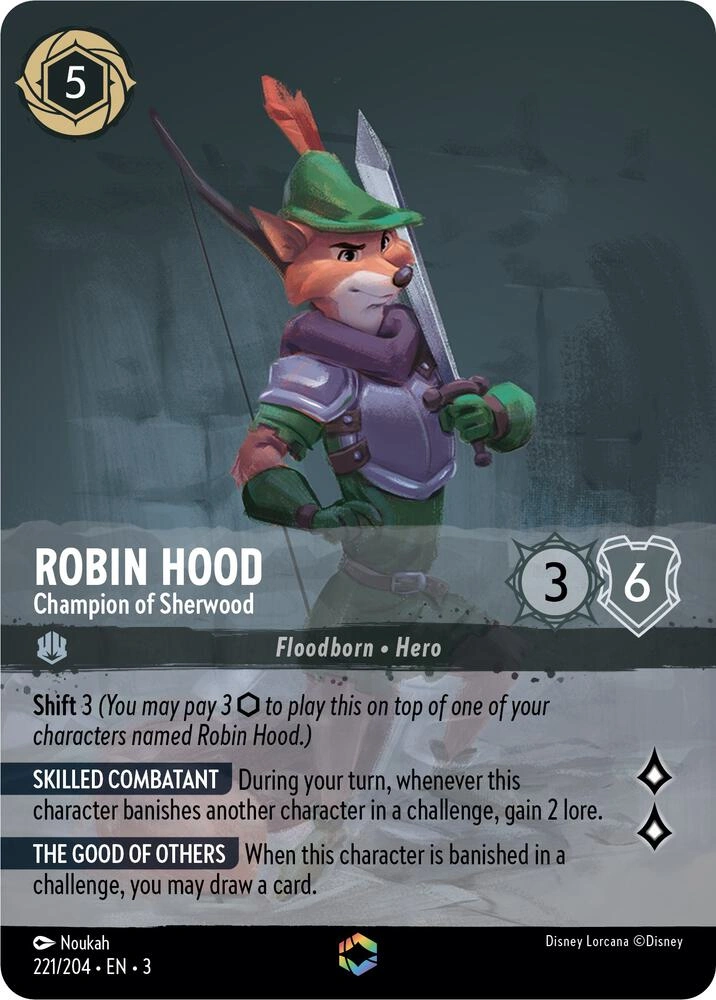 Robin Hood - Champion of Sherwood (Enchanted) Holofoil