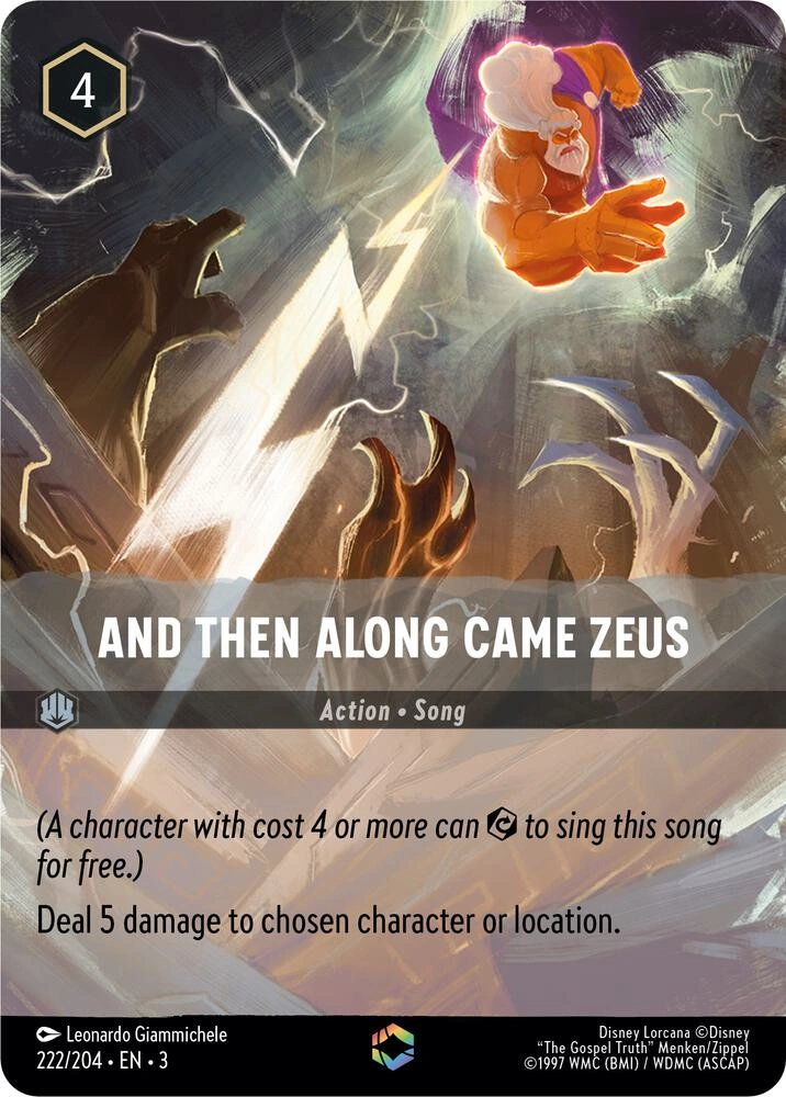 And Then Along Came Zeus (Enchanted) Holofoil