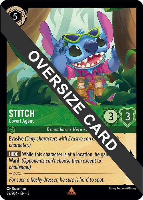 Stitch - Covert Agent (Oversized)