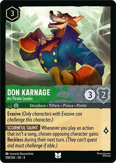 Don Karnage - Air Pirate Leader
