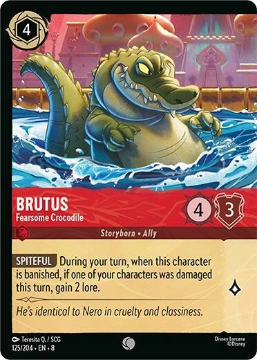 Brutus - Fearsome Crocodile (Foil)