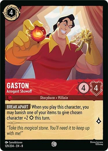 Gaston - Arrogant Showoff