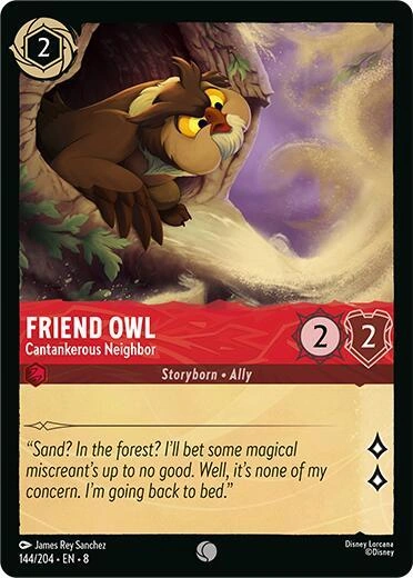 Friend Owl - Cantankerous Neighbor