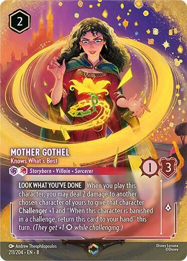 Mother Gothel - Knows What's Best (Enchanted) Holofoil