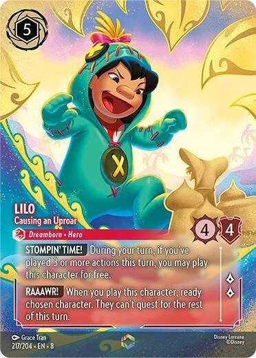 Lilo - Causing an Uproar (Enchanted) Holofoil