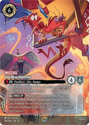 Mushu - Your Worst Nightmare (Enchanted) Holofoil