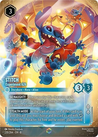 Stitch - Experiment 626 (Enchanted) Holofoil