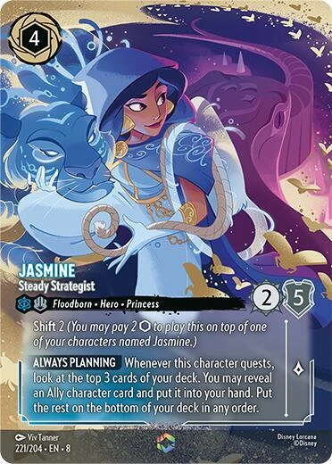 Jasmine - Steady Strategist (Enchanted) Holofoil