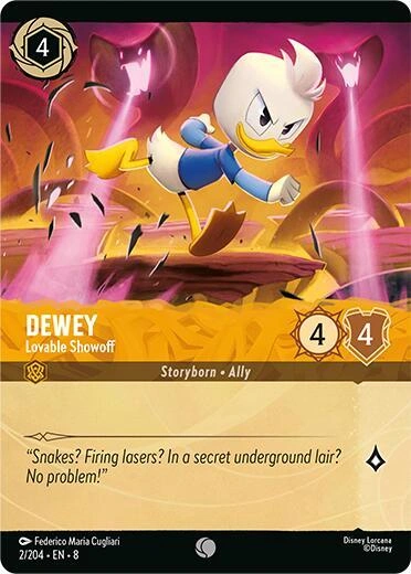 Dewey - Lovable Showoff (Foil)
