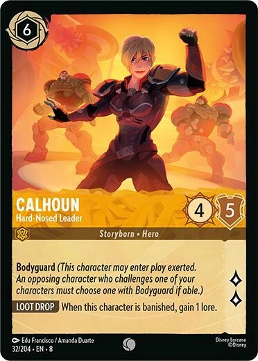 Calhoun - Hard-Nosed Leader