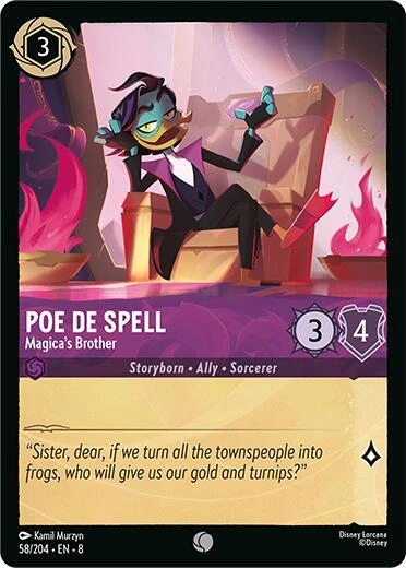 Poe De Spell - Magica's Brother