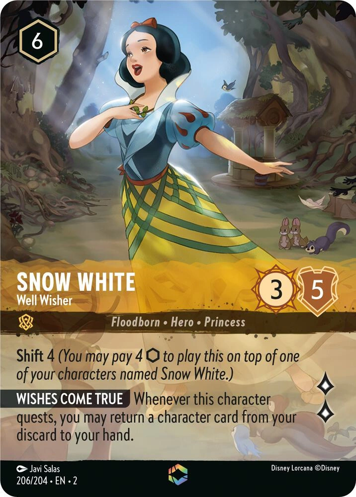 Snow White - Well Wisher (Enchanted) Holofoil