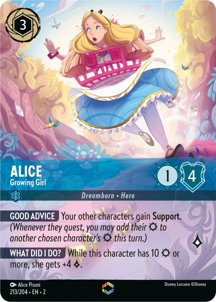 Alice - Growing Girl (Enchanted) Holofoil