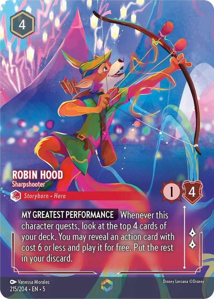 Robin Hood - Sharpshooter (Enchanted) Holofoil