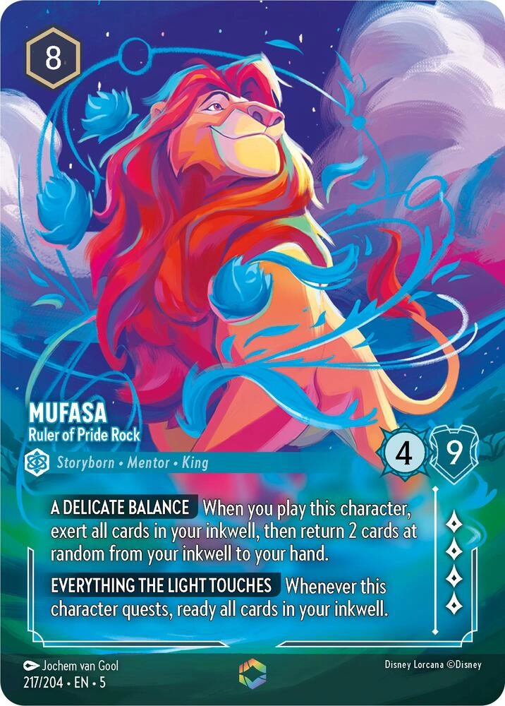 Mufasa - Ruler of Pride Rock (Enchanted) Holofoil