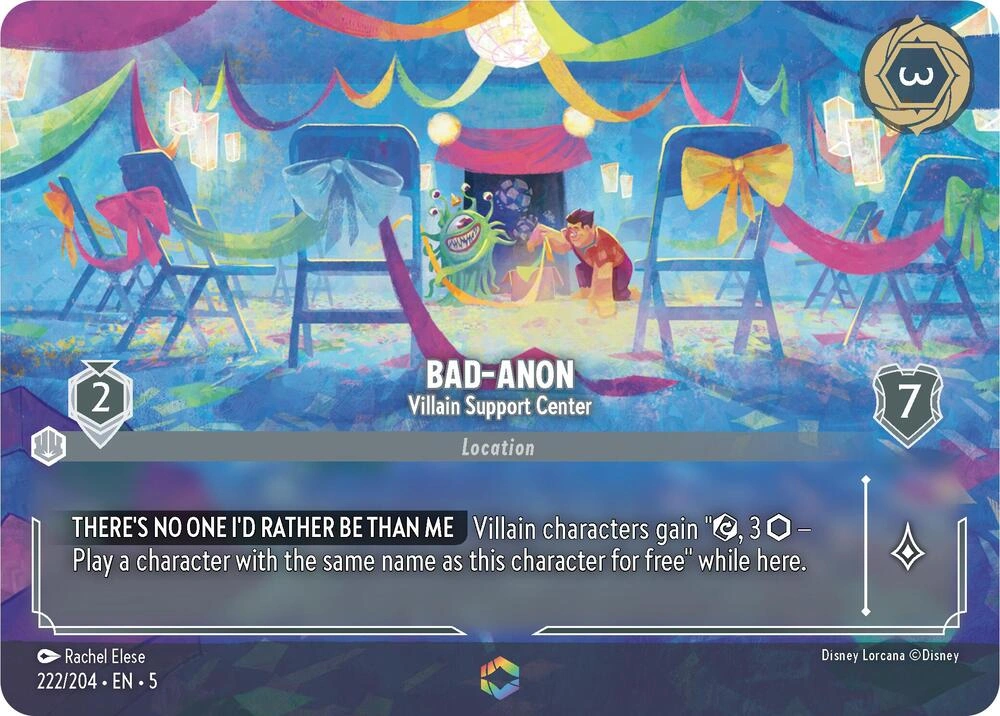 Bad-Anon - Villain Support Center (Enchanted) Holofoil