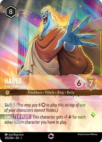 Hades - King of Olympus (Enchanted) Holofoil