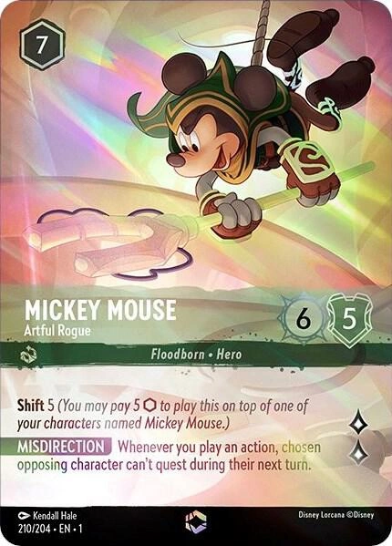 Mickey Mouse - Artful Rogue (Enchanted) Holofoil