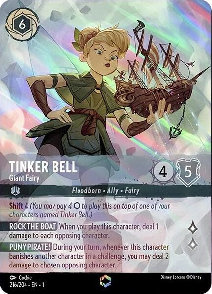 Tinker Bell - Giant Fairy (Enchanted) Holofoil