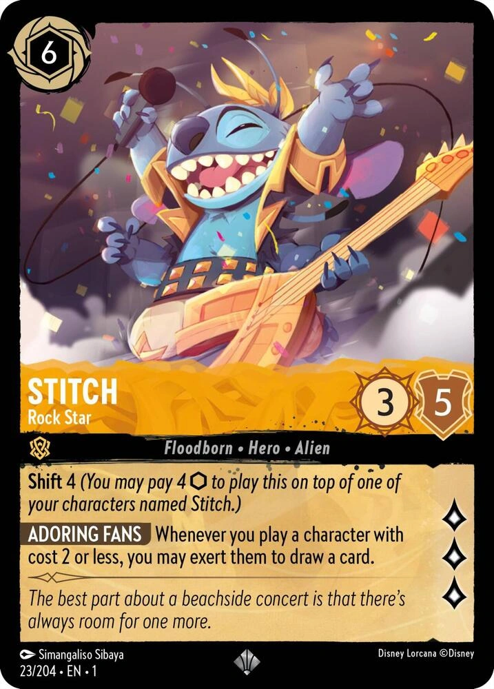 Stitch - Rock Star