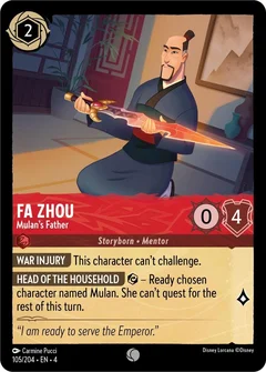 Fa Zhou - Mulan's Father 105/204