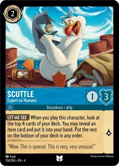 Scuttle - Expert on Humans 154/204