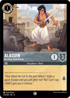 Aladdin - Resolute Swordsman 172/204