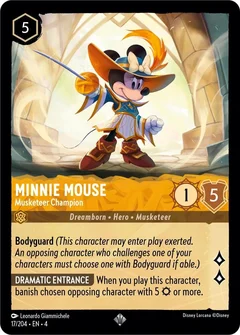 Minnie Mouse - Musketeer Champion 17/204