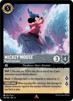 Mickey Mouse - Playful Sorcerer 187/204