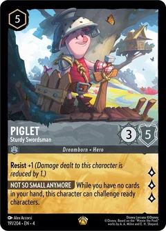 Piglet - Sturdy Swordsman 191/204