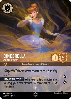 Cinderella - Melody Weaver (Enchanted) Holofoil 205/204