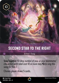 Second Star to the Right (Enchanted) Holofoil 210/204