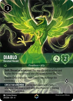 Diablo - Devoted Herald (Enchanted) Holofoil 211/204