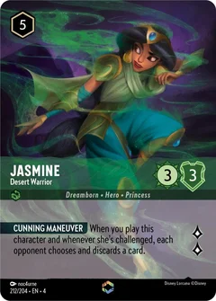 Jasmine - Desert Warrior (Enchanted) Holofoil 212/204