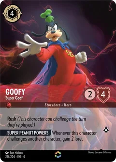 Goofy - Super Goof (Enchanted) Holofoil 214/204