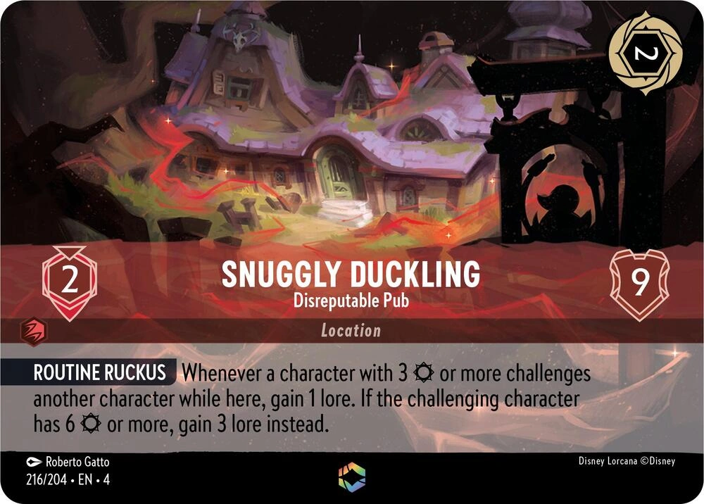 Snuggly Duckling - Disreputable Pub (Enchanted) Holofoil