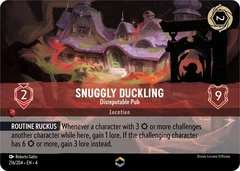 Snuggly Duckling - Disreputable Pub (Enchanted) Holofoil 216/204