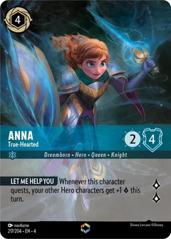 Anna - True-Hearted (Enchanted) Holofoil 217/204