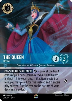 The Queen - Diviner (Enchanted) Holofoil 218/204