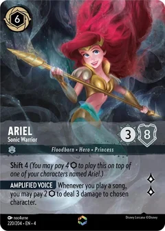Ariel - Sonic Warrior (Enchanted) Holofoil 220/204