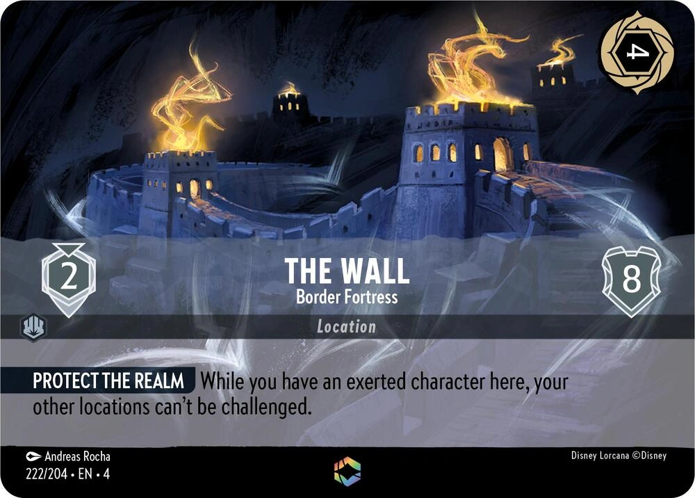 The Wall - Border Fortress (Enchanted) Holofoil