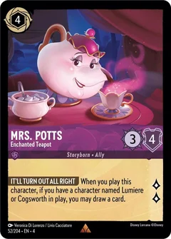 Mrs. Potts - Enchanted Teapot 52/204