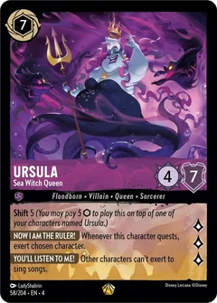Ursula - Sea Witch Queen 58/204