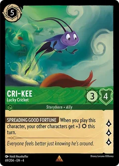 Cri-Kee - Lucky Cricket 69/204